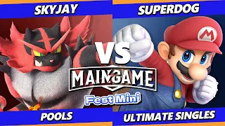 MainGame Fest Mini - Skyjay (Incineroar) Vs. SuperDog (Mario) Smash Ultimate - SSBU
