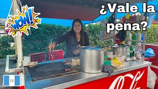 Probando COMIDA CALLEJERA en GUATEMALA Zona 7 🇬🇹 VIDEO 4K | Celinaz 🇸🇻