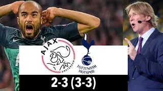 AFC Ajax-Tottenham Hotspur 2-3 (3-3) Champions League - Strömberg & Strömblads Reaktioner Vid Målen!