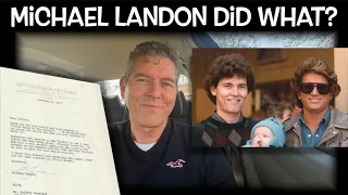 Michael Landon Letter on Dan Blocker & Exposing Real v. Fake Autographs