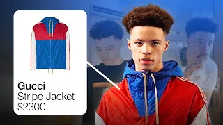 LIL MOSEY OUTFITS IN BLUEBERRY FAYGO / BURBERRY HEADBAND / NOTICED