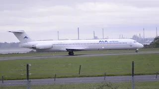 ALK Airways  MD-80 LZ-DEO @ Liverpool Airport