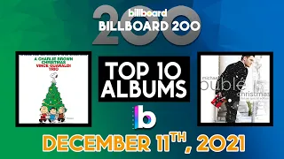 Early Release! Billboard 200 Albums Top 10 (December 11th, 2021) Countdown