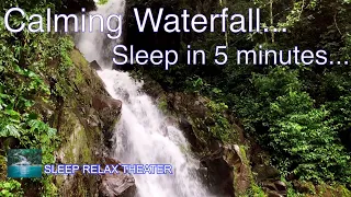 Waterfall Sounds, Relaxing Piano Music, Relieve Stress, Meditate, Focus, Study, Calm Ambience - HD