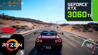 Need for Speed Payback : RTX 3060 Ti 8GB + Ryzen 5 3600 (Ultra Graphics) 1440p, 1080p