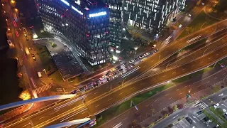 Rush Hour Hyperlapse in Bucharest with DJI AIR 3