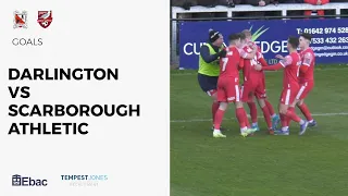 Goals: Darlington v Scarborough Athletic