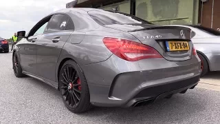 Mercedes CLA45 AMG w/ Fi Exhaust - Revs, Launch Control & Accelerations!