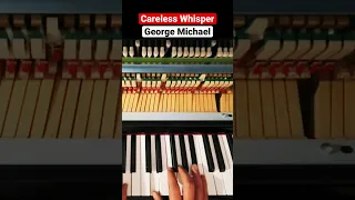 Careless Whisper - George Michael #pianocover #shorts