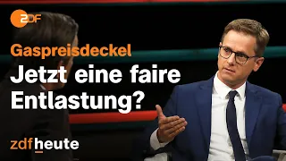 Gaspreis: Diskussion über die neuen Stützhilfen der Energiekrise| Markus Lanz vom 11. Oktober 2022