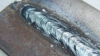 TRICK! BRIGHT WELD WITH ELECTRODE STICK
