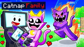 Having a CATNAP Family WITHOUT CATNAP SISTER In Minecraft!