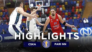 CSKA vs Pari Nizhny Novgorod Highlights November, 14 | Season 2022-23