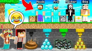 GPLAY I LUMI TROLLUJĄ NOOBA, PRO, HAKERA I BOGA W MINECRAFT?!