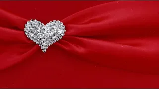 Футаж🤍 Бриллиантовое сердце💕 Background Diamond Heart