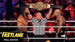 FULL MATCH — Roman Reigns vs. Kai Greene - Undisputed WWE Universal Title Match Last Man Standing