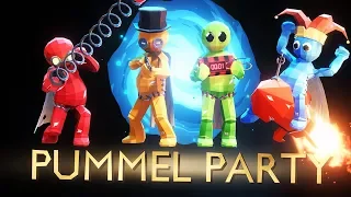 Алекс СЛОМАЛ Клавиатуру :D - Pummel Party