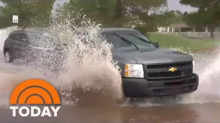 After Weeks Of Drought, Heavy Rain And Flash Floods Hit Southwest