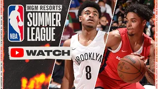 Washington Wizards vs Brooklyn Nets - Full Game Highlights | August 12, 2021 NBA Summer League