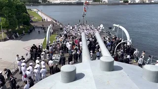 日本海海戦118周年記念式典演奏会　アンコール「敷島艦行進曲」