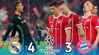 Real Madrid 4-3 Bayern Munich-UCL 2018 Home and away》Extended Highlights Goals