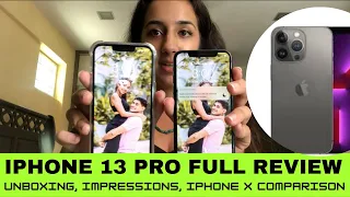 iPhone 13 GRAPHITE PRO Full Review Singapore & iPhone X Comparison- Unboxing, Features, Impressions