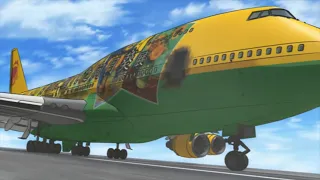 Boeing 747-400 - Landing Animation