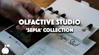 'OLFACTIVE STUDIO' First Impressions 1/2 - 'Sepia' Collection, Violet Shot, Chypre Shot, Rose Shot