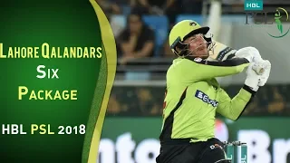 Lahore Qalandars  Sixes | Lahore Qalandars  Vs Quetta Gladiators | Match 5 | 24 Feb | HBL PSL 2018