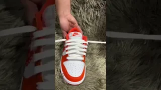 Nike Dunk Laces Tutorial ❗️ *BEST WAY*