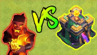 Townhall 14 giga inferno vs Max super wizard | Clash of clans #shorts #cocshorts #clashofclans