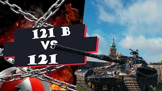 121b vs 121 Сравнение | Обзор на опыте World of tanks