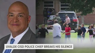 Uvalde CISD police chief breaks his silence, defends his actions