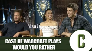 'Warcraft' Cast Plays Would You Rather