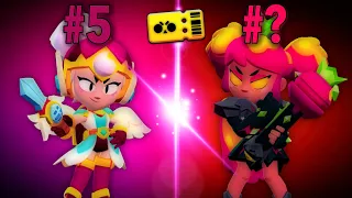 Ranking The BRAWL PASS Skins In Brawl Stars (Last Tier)