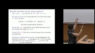 Bounded remainder sets and dynamics