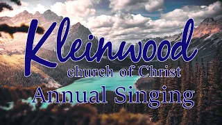 Kleinwood Annual Singing (August 5, 2022)