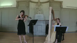 Jules Massenet - Méditation de Thais (Violin and Harp) - Kellija Moncaka and Clara Sophie Kruger