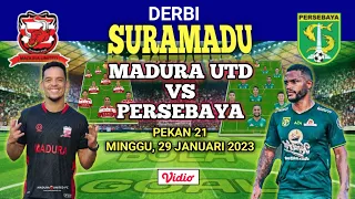 Skuad MADURA United VS PERSEBAYA Surabaya - Prediksi starting line-up - Jadwal Bri Liga 1 Terbaru