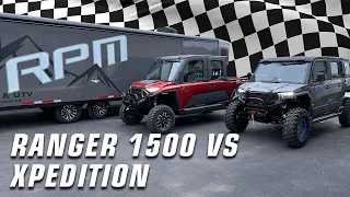 Polaris Ranger 1500 XD Vs Xpedition 1000 . The Drag Race, The Results.