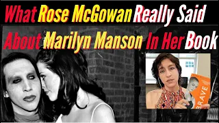 Who Marilyn Manson Really Is According to Rose McGowan's Book & How It Relates to Evan Rachel Wood