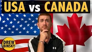 USA vs CANADA (Similarities & Differences)