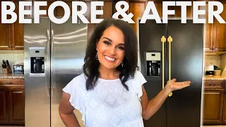 Insane Fridge Makeover: From Tired to a $10,000 High End DIY Dupe!