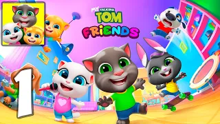 My Talking Tom Friends - Mobile Gameplay Walkthrough Part 1 (iOS, Android)