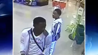 Police search for teens accused of setting fireworks display on fire