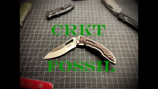 CRKT 5470 FOSSIL Knife Designed by Flavio Ikoma