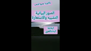 التشبيه والاستعارة. الصور البيانية. الدرس الأول.