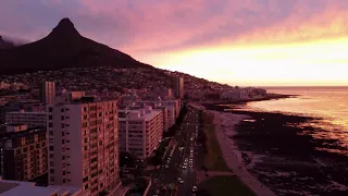 4K Drone Footage - Seapoint, Cape Town