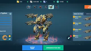 TYPHON con Mace. WR War Robots