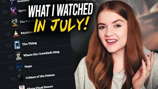 EVERYTHING I WATCHED IN JULY 2022 | MOVIES & TV SHOW WRAP UP LETTERBOXD | Spookyastronauts